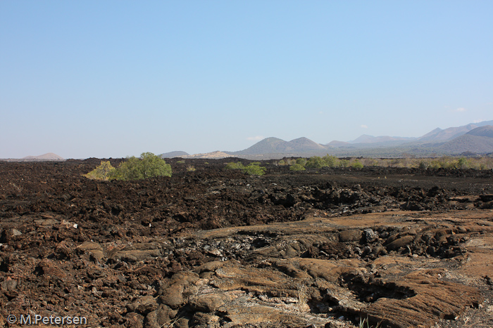 Lavafeld - Tsavo West Nationalpark